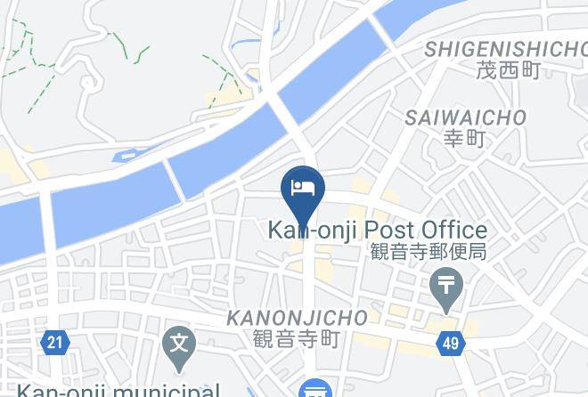 Wakamatsuya Bekkan Map