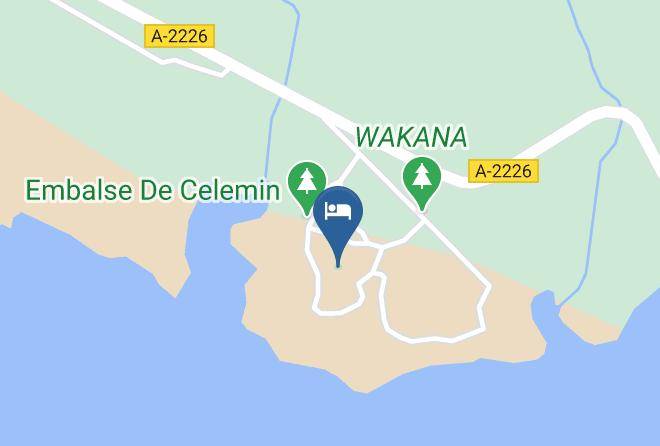 Wakana Lake Glamping Map