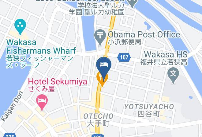 Obama City - Wakasugisuehirotei Maps