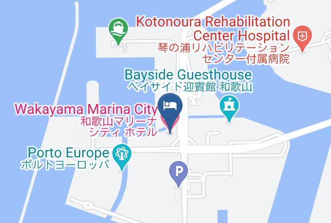 Wakayama City - Wakayama Marina City Hotel Maps