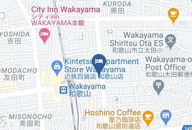 Wakayama City - Wakayama Urban Hotel Maps