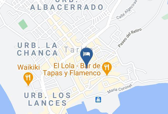 Cadiz - Wake Up In Tarifa Maps