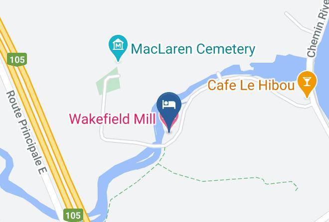 Les Collines De L Outaouais Regional County Municipality - Wakefield Mill Maps