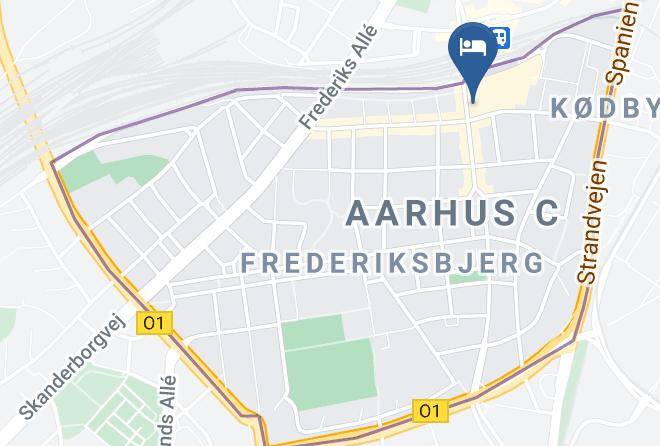 Arhus - Wakeup Aarhus M P Bruuns Gade Maps