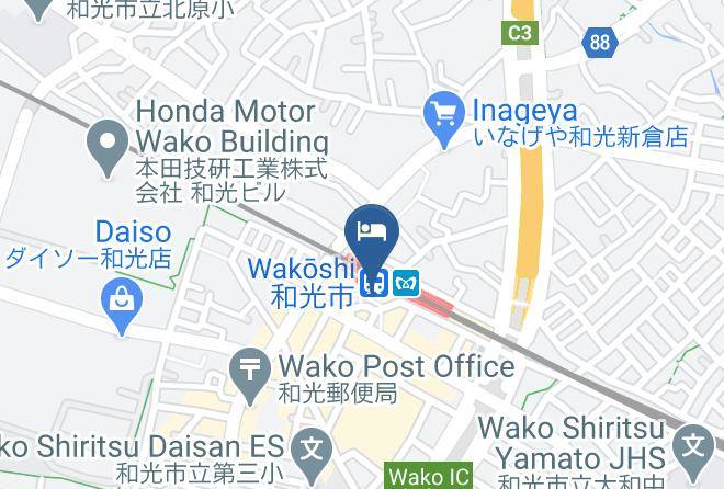 Wako City - Wakoshi Tobu Hotel Maps