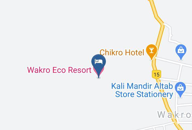 Wakro - Wakro Eco Resort Maps