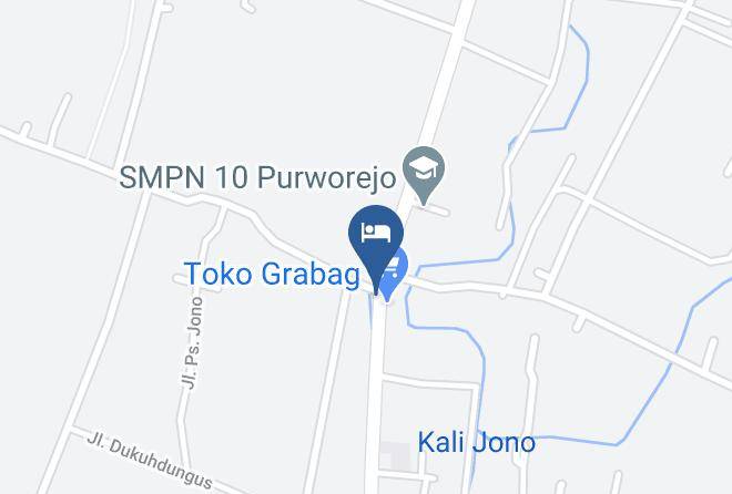 Purworejo Regency - Walasa Home Stay 1 Maps