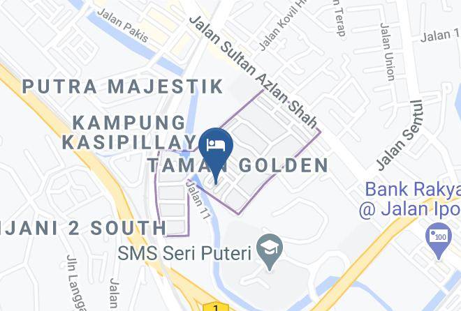 Kuala Lumpur - Walasa Kl Homestay 1 Maps