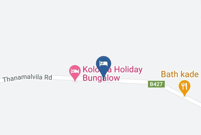 Walawa Break Hotel & Restaurant Map