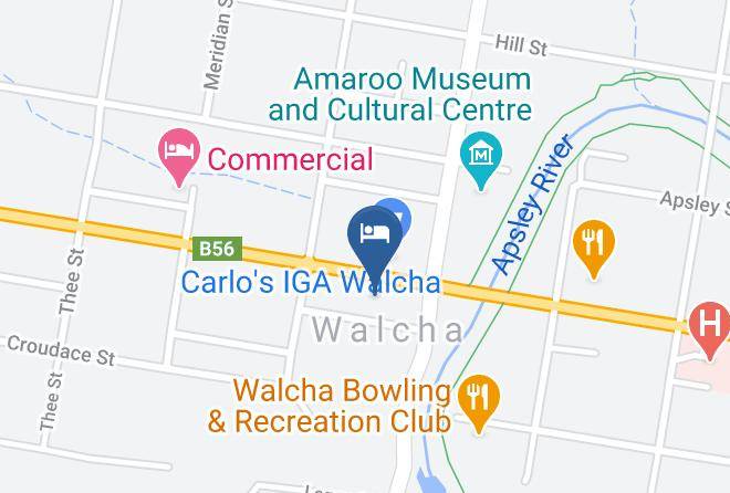 Walcha - Walcha Motel Maps