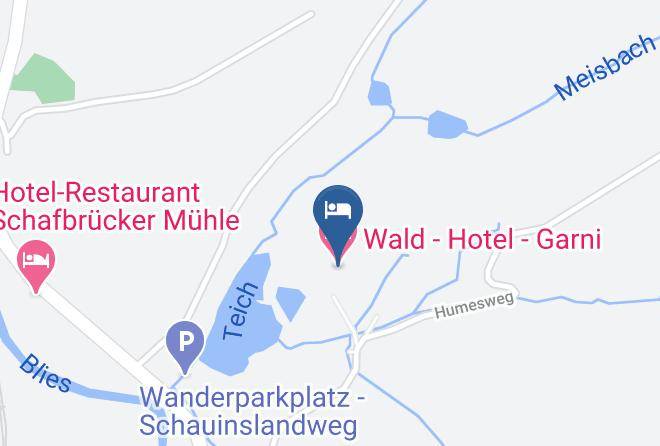 Neunkirchen - Wald Hotel Garni Maps