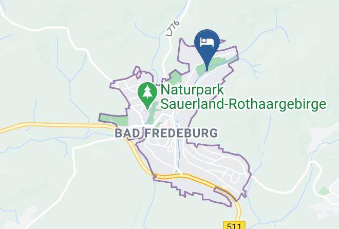 Hochsauerlandkreis - Wald Hotel Maps