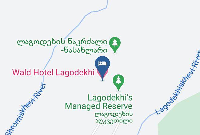 Georgia - Wald Hotel Lagodekhi Maps