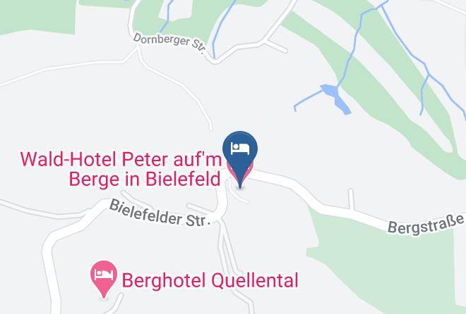 Wald Hotel Peter Auf'm Berge In Bielefeld Map