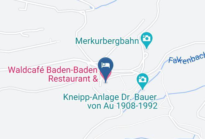 Baden Baden - Waldcafe Baden Baden Restaurant & Hotel Maps