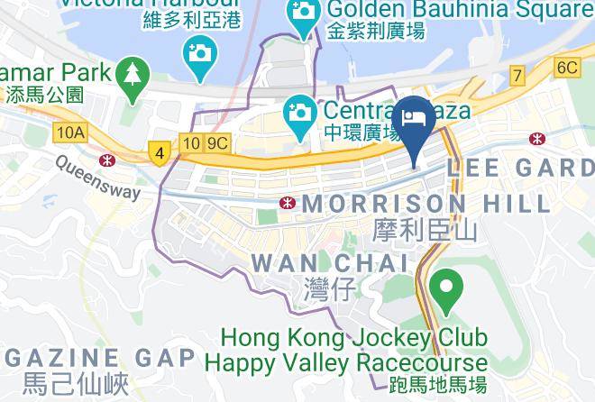 Wan Chai District - Walden Hotel Maps