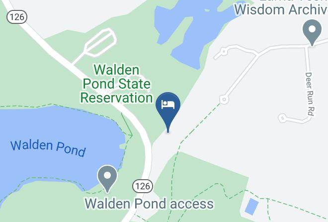 Middlesex - Walden Thoreau's B & B Maps