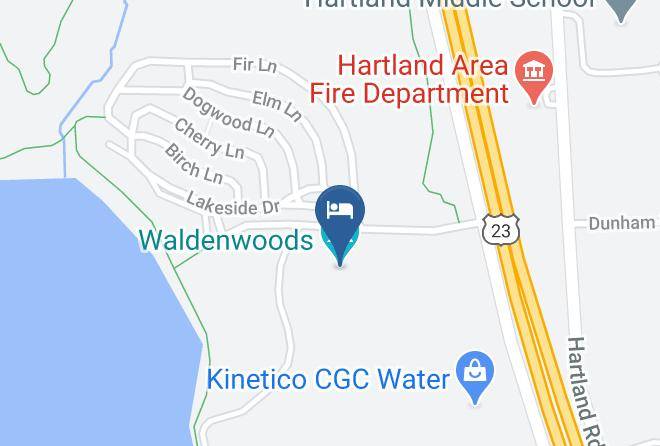 Waldenwoods Resort & Conference Center Map