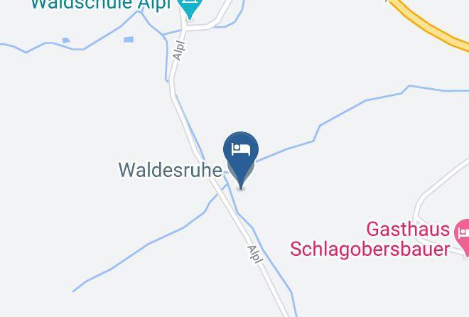 Bruck Murzzuschlag District - Waldesruhe Maps