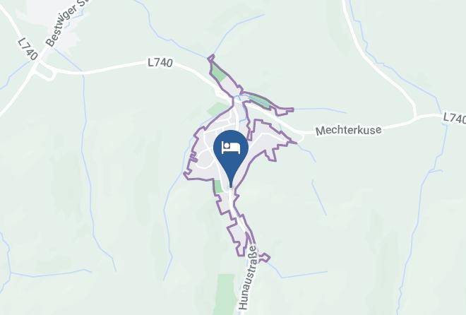 Waldhaus Am Hunau Map