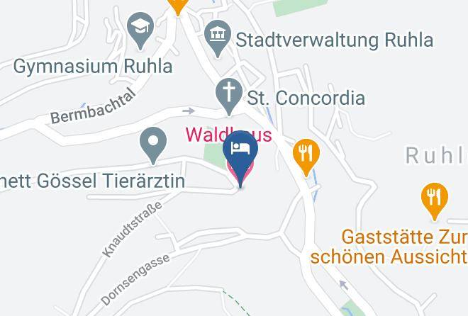Wartburgkreis - Waldhaus Maps