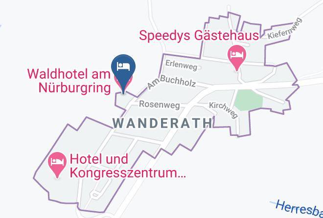 Waldhotel Am Nurburgring Map