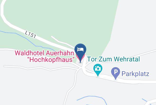 Waldhotel Auerhahn Hochkopfhaus Map