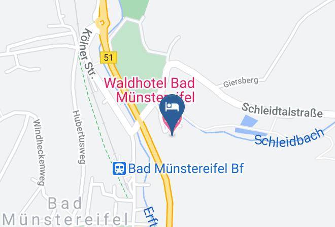 Euskirchen - Waldhotel Bad Munstereifel Maps