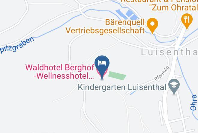 Gotha - Waldhotel Berghof Maps
