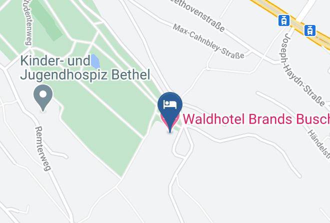 Bielefeld - Waldhotel Brands Busch Maps