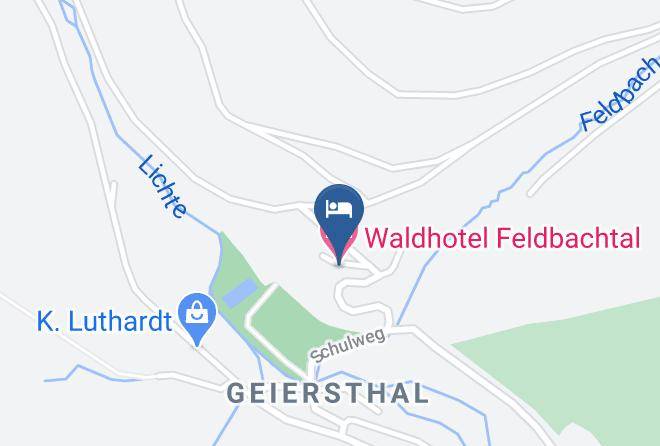 Waldhotel Feldbachtal Map