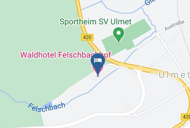 Kusel - Waldhotel Felschbachhof Maps