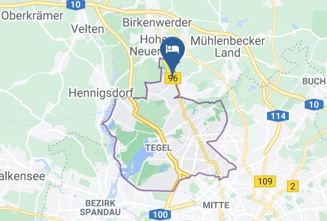 Stadt Berlin - Waldhotel Frohnau Maps