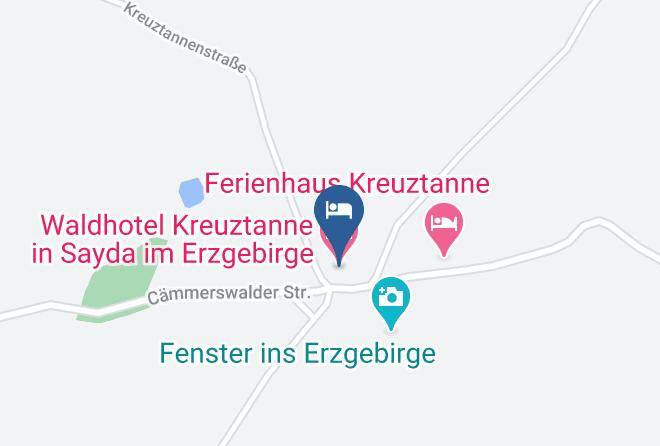 Mittelsachsen - Waldhotel Kreuztanne In Sayda Im Erzgebirge Maps