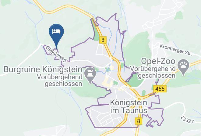 Hochtaunuskreis - Waldhotel Maps