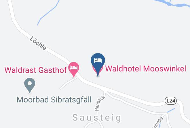 Waldhotel Mooswinkel Map