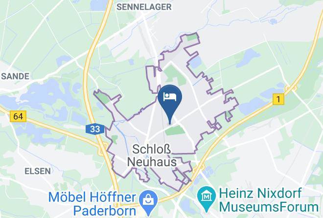 Paderborn - Waldhotel Nachtigall Maps