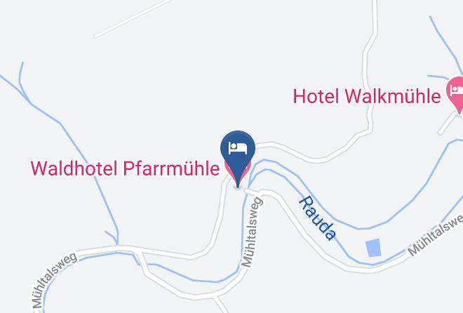 Saale Holzland Kreis - Waldhotel Pfarrmuhle Maps