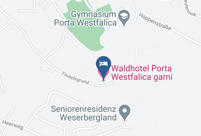 Minden Lubbecke - Waldhotel Porta Westfalica Garni Maps