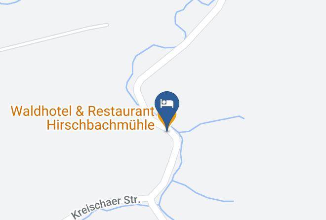 Sachsische Schweiz Osterzgebirge - Waldhotel & Restaurant Hirschbachmuhle Maps
