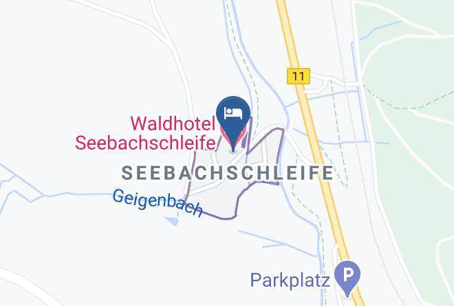 Regen - Waldhotel Seebachschleife Maps