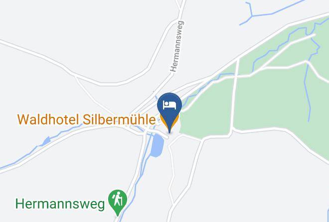 Lippe - Waldhotel Silbermuhle Maps