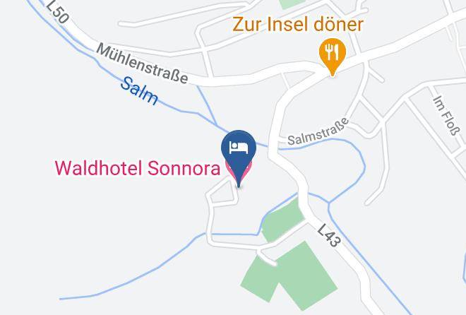Bernkastel Wittlich - Waldhotel Sonnora Maps