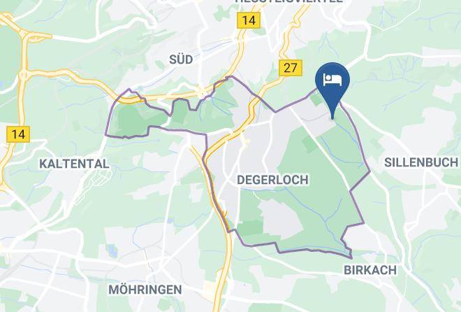 Stuttgart - Waldhotel Stuttgart Maps