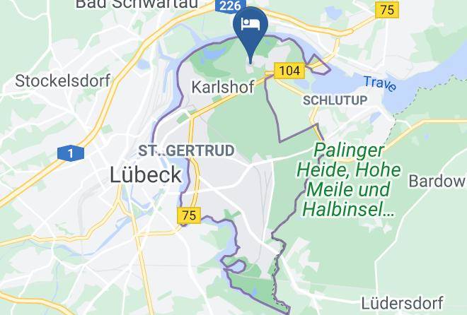 Lubeck - Waldhotel Twiehaus Maps