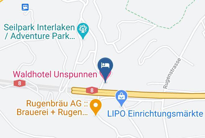 Interlaken Oberhasli - Waldhotel Unspunnen Maps