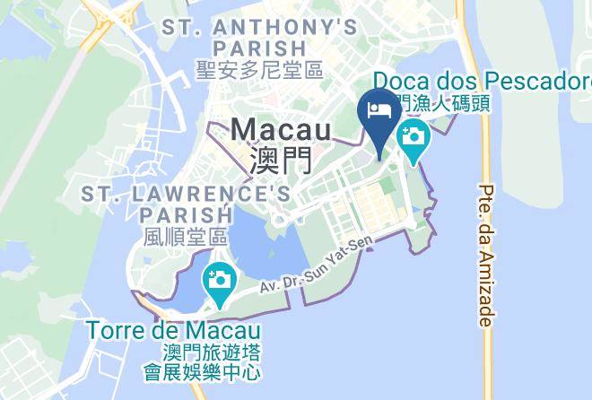 Macau - Waldo Hotel A Maps