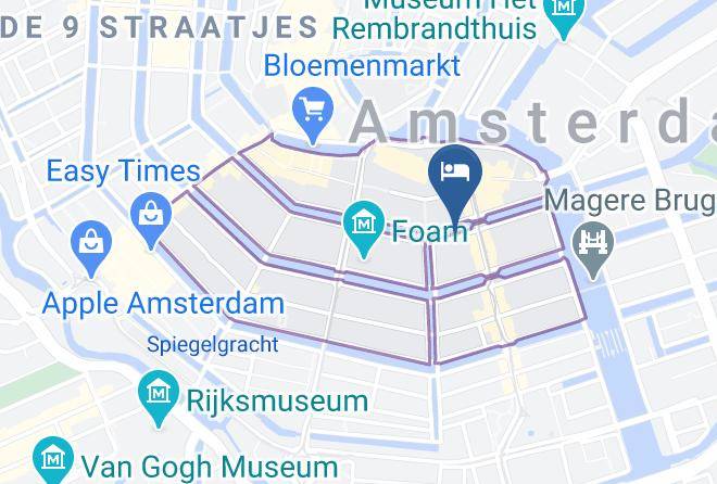 Amsterdam - Waldorf Astoria Amsterdam Maps