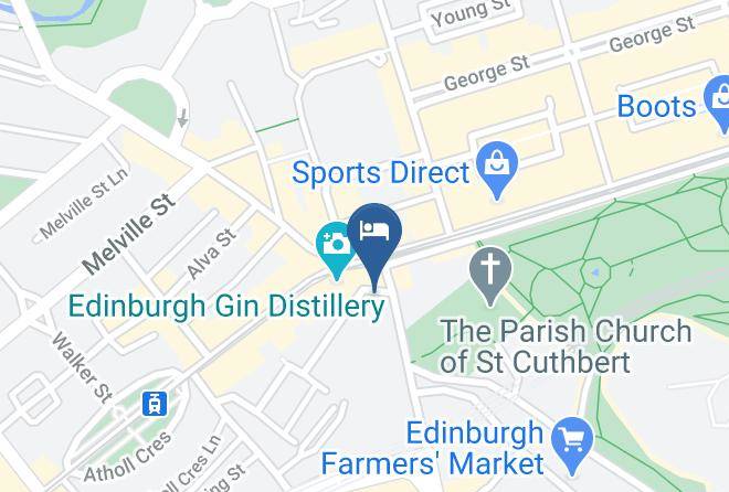 Edinburgh City - Waldorf Astoria Edinburgh The Caledonian Maps