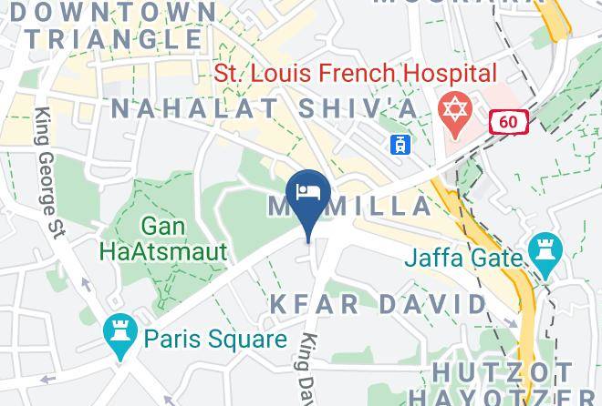 Jerusalem - Waldorf Astoria Jerusalem Maps